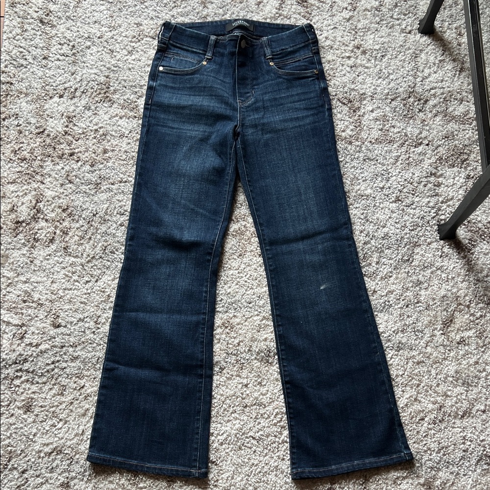 Liverpool Dark Blue Flare Jeans